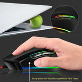 Wired Gaming Mouse, 7 Programmable Buttons, Ergonomic Rgb Gaming Mouse With 16.8