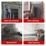 High-Power Cutting With Guide Rail Concrete Wall Slotting Depth 26CM Electric Grooving hine 220V