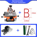 Nameplate Label Printer Semi Automatic hine Metal Aluminum Alloy Name Plate Engrave Emer Marking Tool