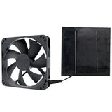 20W 12V Exhaust Air Extractor Mini Ventilator Solar Panel Powered Fan for Dog Chicken House Greenhouse