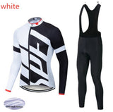 Cycling jersey plus velvet warm long sleeves