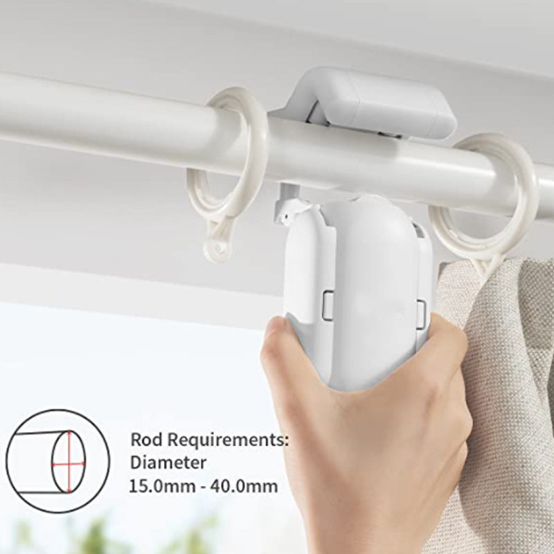 Roman Rod Control Smart Curtain Robot – mickcara