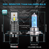 2pcs Aviation Aluminum H7 110W / Set Car CREE 5050 CSP LED Headlight Kit Canbus No Error Light 30000LM 6000K