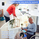Caregiver Pager Wireless Calg System Vibration Sound Alarm for Hospital Nursing For Cic Dentist Service Cafe Bar