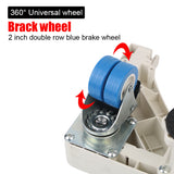 For Dryer Refrigerator Washing Machine Holder With Locking Rubber 4 Strong Feet Stand Multi-functional Movable Adjustable Base