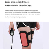 Upgrade EMS Electric Muscle Stimulator Massager Fiess TENS Anti Cellulite Legs Belts Trainer Slimming Thigh