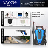 220V 1400W High Washing hine Multifunction Pressure Washer 105bar Car Wash Pump with Water Gun