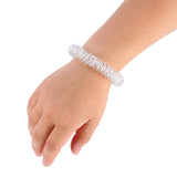Acupuncture Bracelet Massager Supplies Relaxation Stainless Steel Wrist Hand Ring Massage Wristband