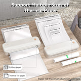 Peripage P40 A4 Portable Thermal Wireless Mobile Photo Printer Support 2''/3''/4''/216mm/210mm A4&A5 Paper Width Inkless