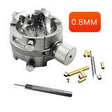High Quality Movement Holder for ETA 7750 7751 7753 / SW500 13 1/4 Adjusting Screws Watch Repair Tool 0.8MM Punch