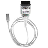K+CAN Scanner For E46 E60 E87 Serie 1 3 5 7 Car OBD2 Diagnostic Tools II With Switch K+DCAN FT232RL OBD 2 Coder Reader