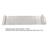 Baby Height Ruler Soft Waterproof Foldable PVC Baby Kids Height Ruler Measuring Cloth Height Growth Chart n