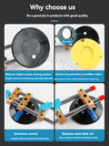 Manual Seam Setter Kit Suction Cup for Stone Granite Countertop Joining Leveling Seamless Tool