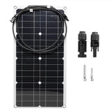 300W/600W Flexible Solar Panel Kit - With Controller Power Bank for Home, Mobile Phone, Car, RV, Camping & Outdoor