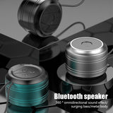Bluetooth Small Speaker 360° Omnidirectional HIFI Stereo Sound Mini Portable Audio Subwoofer