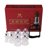 Acupunture Vacuum Cupping Set ventosa Suction Cans Cups jar Massager vacuum suction therapy cupping set cans for massage