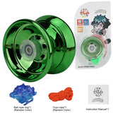 Alloy Flashing Children's Funny Toy Yoyo for Kids and Beginners Metal Yo-Yos Outdoor Toys Accessories