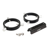 astronomical telescope accessories SV116 guide ring+dovetail plate suitable for 43-70mm pipe diameter