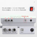 110/220V Digital Display Bench Desktop PH/MV/Temp Tester Acidity Meter Laboratory Water Quality Analyzer