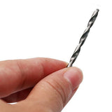 40Pcs Titanium Twist Set,Cobalt Metric Bits 0.5mm - 2.0mm for Metal,Stainless Steel Sets Small Drill Bit