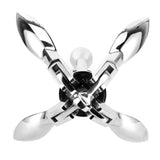 Boat Anchor Boat Grapnel Heavy Duty 316 Stainless Steel for Small Watercraft And Dinghies for Marine Yacht Fishing Boat