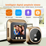 Peephole Door Camera Doorbell - Wireless Monitor, Live View, Digital Night Vision