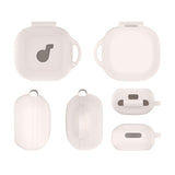 Headphone Protective Silicone Earbuds Case Cover with Carabiner for Soundcore C30i Shockproof