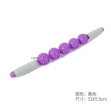 Fascia muscle relaxation rod roller yoga five male and female spike hedgehog ball massage stick