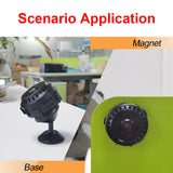 DW15 WIFI Mini Camera Magnetic 1080P HD Smart Home Surveillance Camcorder Night Vision Wireless IP Remote Monitor Micro Cam