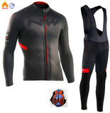 Cycling jersey long sleeve suit