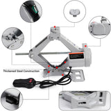 12V Electric Lifting Car Jac Scissor Wheel Disassembly Aids Auto Repair Tools Plug In Power Supply