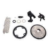 Mountain Road Bike Flywheel A7 Mountain Bike 1x10 Speed Group Set 1x10 Speed Shifter Derailleurs Group 10S Mountain Bike Sets