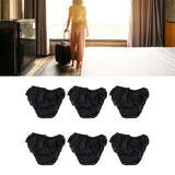 50pcs Disposable Black One Size Fits Most Portable Travel Underwear for Outdoor Tourism Hotel For Man Women