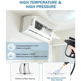 Pressurized Handheld Steamer - Multifunctional Steam Cleaner for Kitchen, Car, and More