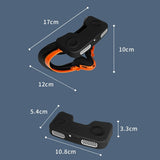 Air Circulation ABS Mask With Oculus Quest Dual Drive Fan 2 Gear Adjustment Porous Ventilation For VR Accessories