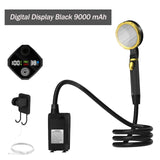 Portable Camping Pump RV Outdoor Camp w/Full Screen Intelligent Digital Display Adjustable Shower Kit