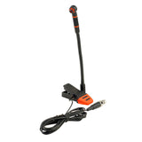 IM500 Clip-on Instrumental Condenser Microphone Gooseneck Mic for Orchestra Saxophone Trumpet Saxe
