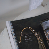 Double row bracelet