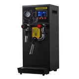 Fully Automatic Frother Commercial Steam Water Boier Milhake Foam hine Dual Display Milk Tea Shop Equipment