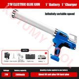 DIY Lithium Battery Electric Glue Multi-Function Cordless Caulking Portable Glass Hard Rubber Sealant Gun Tool