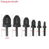 6PCS/Set Copper Pipe Drill Bits Flaring Hex Handle Practical Tube Expander Set Accurate Rotary Tool Swaging Air Conditioner