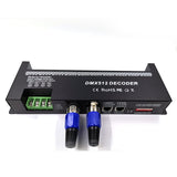 30 Channel RGB DMX512 LED Strip Controller 60A Dimmer PWM Driver Input DC9-24V 30CH DMX Decoder Light Control