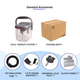Professional Sports Recovery Ice Pressure Therapy System Cryotherapy Physiotherapy Cold Compression hine For Shoulder