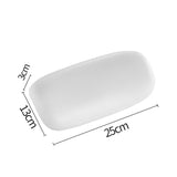 High Elastic Fiber SPA Pillow Bath Silicone Suction Cup Non-Slip Waterproof Neck And Back Cushion Headrest For Bathtub