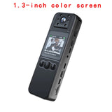 1080P Camera with Audio and Video Wearable Body Cam Mini Webcam 180° Rotatable Lens for Law Enforcement Recording