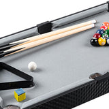 Mini Tabletop Set Fun Entertainment Office Pool Cues Billiards Game for Kindergarten Parties Playroom Table Bedroom