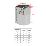 electric heating ring heater stainless steel 12/24V Diesel Filter Heater120W