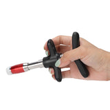 Manual One Head Spinal Massager 10 Levels Portable Chiropractic Adjusting Tool for Muscle Relaxation