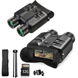 Night Vision Binoculars Device 1080P HD 850nm Infrared 5X Digital Zoom Telescope Goggles Outdoor Hunting Camping Full Dark 300m