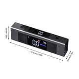 Digital Level Incometer Laser Protractor Angle Ruler Dual-Screen Type-C Rechargeable Construction Measurement Tool